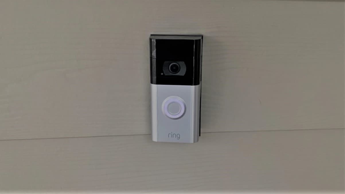 Ring doorbell flashing blue light issue.